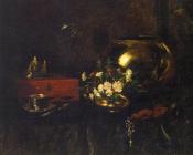 Still Life with Brass Bowl - 威廉·梅里特·查斯